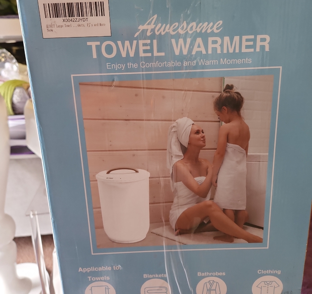 White Towel Warmer